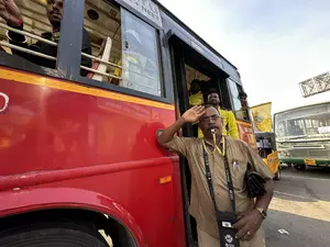 IPL 2024: Chennai Super Kings whistling gift to MTC bus conductors
