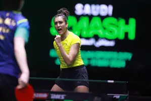 Indias Manika Batra stuns World No 2 in WTT Saudi Smash, claims biggest scalp of her singles career