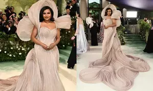 Mindy Kaling ‘melts away in time’ as she walks MET Gala red carpet in Gaurav Gupta gown