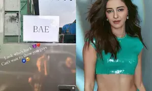 Ananya Panday is back on Call Me Bae set: Cant wait to show you guys