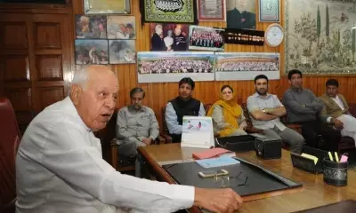 Day after mass resignations Dr Abdullah directs rebel Kargil NC unit to vote for Cong