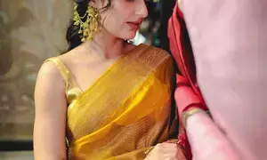 Fatima Sana Shaikh is in her nazakat era, drops pic in mustard saree