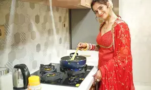 Just married Arti Singh offers a peek into her pehli rasoi: Mithaas aur pyaar se bharpoor