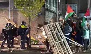Police arrest 125 pro-Palestinian protestors at Dutch university