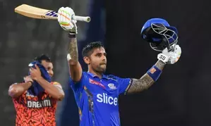 Love on the Line: Suryakumar Yadav video calls wife after smashing century against SRH in IPL 2024