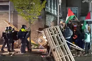 Police arrest 125 pro-Palestinian protestors at Dutch university
