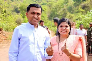 CM Sawant expresses happiness over high voter turnout in Goa