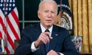 Biden condemns anti-Semitism, promises to support Israel