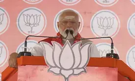 Corruption, appeasement politics link Cong & BRS, says PM Modi