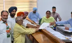Punjab: Congress candidates Khaira, Gandhi file nominations