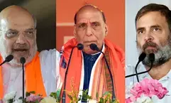 HM Amit Shah, Defence Minister Rajnath Singh, Congs Rahul Gandhi to campaign in Telangana today