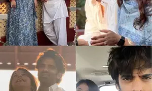 Mohit, Addite share couple goals; flaunt their chajje chajje ka pyaar in video