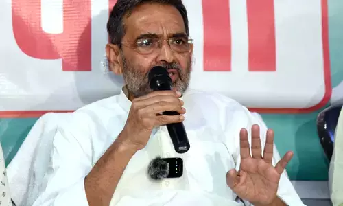 Upendra Kushwaha files nomination from Karakat Lok Sabha seat
