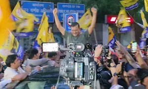 Back among his supporters, Kejriwal says 140 cr people have to fight against dictatorship