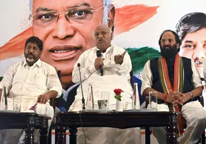 Kharge accuses PM Modi of spreading lies