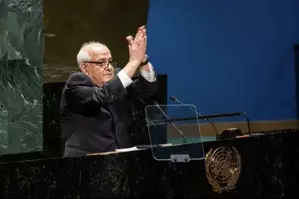 UNGA votes to upgrade Palestines membership to special status, bypassing US veto (Lead)