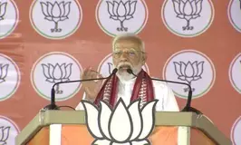 PM Modi lashes out at Congress over Ram Mandir ‘purification’ remarks