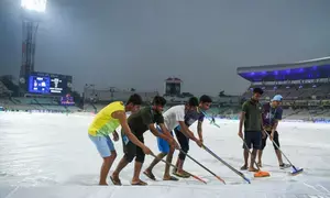 IPL 2024: Inclement weather delays toss for KKR v MI match at Eden