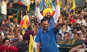 Kejriwal holds roadshow a day after walking out of jail; BJP sharpens attack on Delhi CM