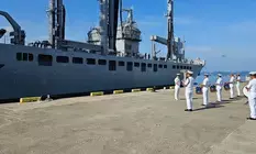 INS Delhi and Shakti make port call at Malaysias Kota Kinabalu