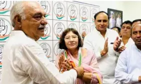 Two-term MP joins Congress in Haryana