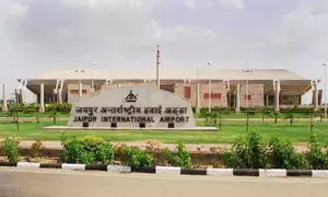 Jaipur Airport receives bomb threat again