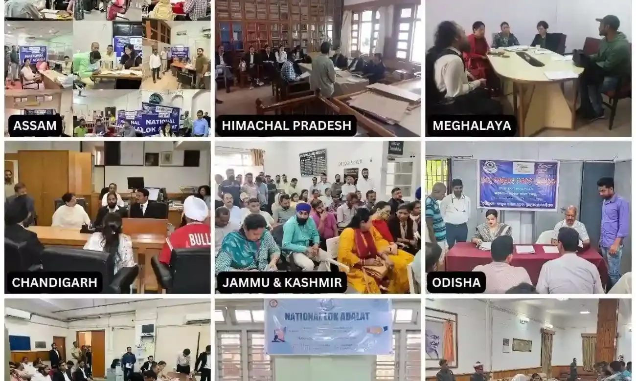 National Legal Services Authority Organizes Successful 2nd National Lok Adalat of 2024