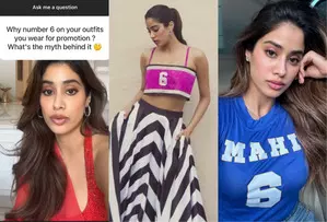 Janhvi insists no one can take Dhonis No. 7 jersey as she promotes Mr. & Mrs. Mahi