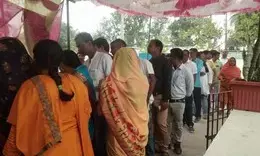 45.23 pc polling till late afternoon in Bihars five Lok Sabha seats in fourth phase