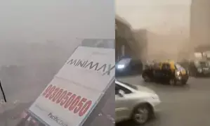 36 hurt in Mumbai dust-storm, airport operations resume after an hour; city braces for rain-storm (Ld)