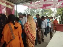 45.23 pc polling till late afternoon in Bihars five Lok Sabha seats in fourth phase