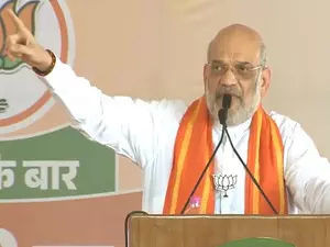 HM Amit Shah slams Uddhav Thackeray for backing Congress agenda