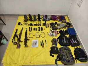 Three dreaded Maoists with Rs 22 lakh bounty killed in Gadchiroli encounter