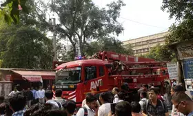 One killed, six rescued after fire breaks out at ITO building in Delhi (2nd Ld)