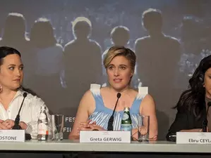 Greta Gerwig dwells on #MeToo in address to media as Cannes jury president