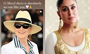 Kareena Kapoor is in awe of Meryl Streep, says ‘there is no one like you’