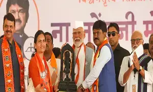 Fake parties will merge with Congress after elections, says PM Modi in Maharashtra