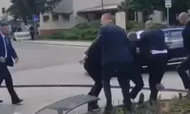 Slovak PM Fico in life-threatening condition after assassination bid in public interaction (Lead)