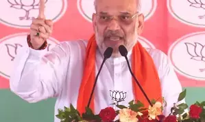 HM Amit Shah targets ruling BJD government over various issues