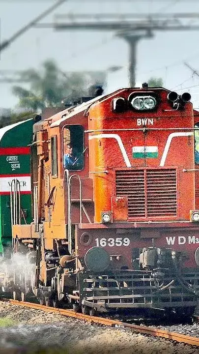 Four major international train routes from India