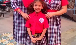 Pushpa dons school uniform to help traumatised granddaughter in Pushpa Impossible