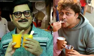Yogesh Tripathi, Rohitashv Gour indulge in aam panna, kulfi & watermelon to beat the heat
