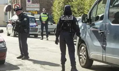 Man, who set afire French synagogue, neutralised