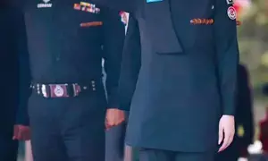 Pakistan Punjabs CM Maryam Nawaz dons police uniform again