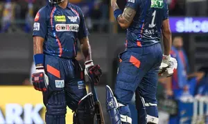 IPL 2024: Poorans sensational 75, Rahuls fifty help Lucknow race to 214/6 against MI