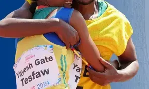 Ethiopian para runner Tesfaw sets new womens 1,500m T11 world record