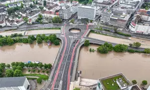 Germanys Saarland sees flooding after heavy rain