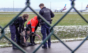 Climate activists in Germany temporarily block Munich Airport
