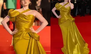 Influencer Aastha Shah flaunts her vitiligo on Cannes red carpet