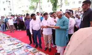 Over 3,000 books on display at Namo Pustak Parab, Gujarat CM attends 151st edition